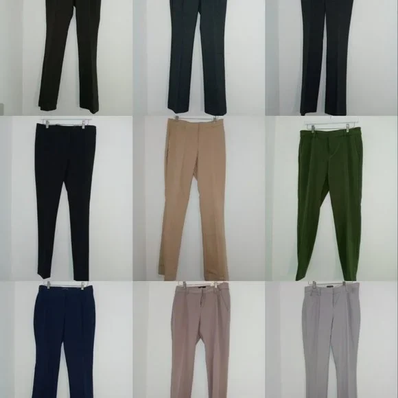 Express Barely Boot Columnist Dress Pants in size 8 LONG - Picture 2 of 12